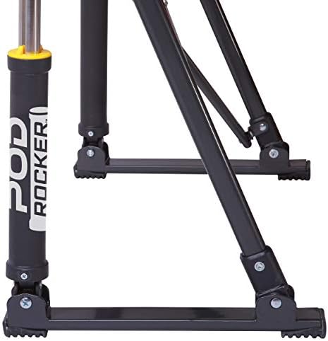 GCI Outdoor Pod Rocker Sling-Style Outdoor Rocking Chair with Beverage Holder & Phone Pocket