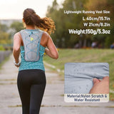 Waterproof Running Vest, 5.5L Breathable Running Hydration Vest with 1.5L Water Bladder, Water Vest for Hiking, Trail Marathon Race, Ideal for Women and Men