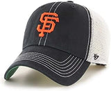 47 MLB Trawler Primary Logo Team Color Mesh Trucker Clean Up Adjustable Hat, Adult One Size Fits All