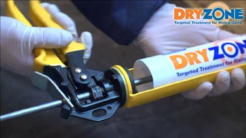 Dryzone Damp Proofing Cream (DPC) - 310ml x 5 - High-Strength Injection Cream for Rising Damp Treatment - Anti Rising Damp