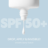 TIRTIR Hydro UV Shield Sunscreen | SPF 50+ UVA/UVB Protection, Lightweight, No White Cast, Non-greasy, Korean Sunscreen, 1.69 Fl Oz (Pack of 1)