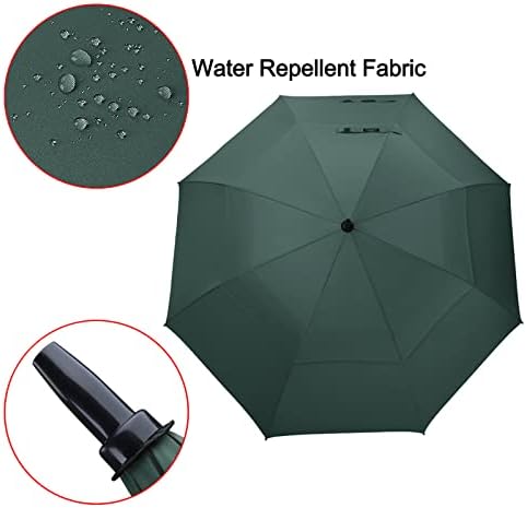 G4Free 47/54/62/68 Inch Automatic Open Golf Umbrella Oversize Extra Large Double Canopy Vented Windproof Waterproof Stick Umbrellas