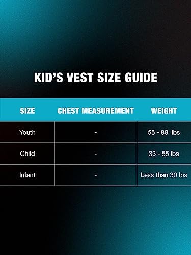 HyperLite Elite Kids Life Jacket, US Coast Guard Approved, Great for Any Water Sports Activity Including Boating, Paddle & Swimming