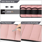 APEXUP 10lbs/Pair Adjustable Ankle Weights for Women and Men, Modularized Leg Weight Straps for Yoga, Walking, Running, Aerobics, Gym