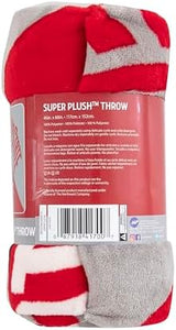 NORTHWEST NCAA Unisex-Adult Micro Raschel Throw Blanket