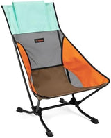 Helinox Beach Chair Lightweight, Lower-Profile, Compact, Collapsible Camping Chair, Mint Multiblock