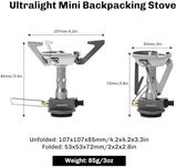 Fire-Maple Backpacking and Camping Stove Series | Outdoor Propane Camp Cooking Gear | Portable Pot/Jet Burner | Ideal for Hiking, Trekking, Fishing, Hunting Trips and Emergency Use (Greenpeak)