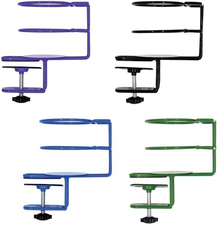 Decko Products 30270 Outdoor Heavy Duty Patio Chair Beverage & Phone Holder, 4-Pack