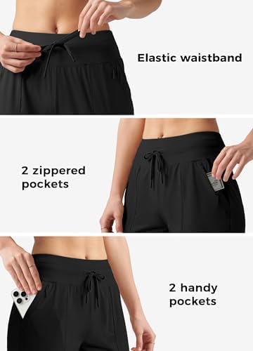 Willit Women's Shorts Hiking Athletic Shorts Quick Dry Golf Outdoor Casual 7" Shorts Lightweight UPF50+