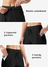 Willit Women's Shorts Hiking Athletic Shorts Quick Dry Golf Outdoor Casual 7" Shorts Lightweight UPF50+