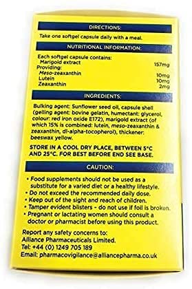 Macushield Eye Supplement 90 One-a-Day Capsules