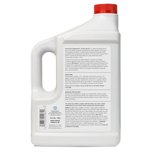 Power Service Diesel Fuel Supplement Antigel 64 oz., Pack of 1