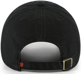 47 Brand MLB Team Color Home Primary Logo Clean Up Adjustable Baseball Cap Hat, Adult One Size Fits All