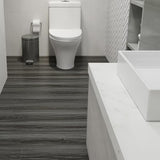 Wood Grain Peel and Stick Floor Tiles – 11.8” Width, Full Roll Length of 590" – Versatile Design for Any Space, Light Color Self Adhesive Vinyl Flooring, Waterproof and Non-Slip Features