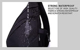 Water-Proof Sling bag/Crossbody Backpack/Shoulder Bag with USB Charging Port for Travel, Hiking, Cycling, Camping