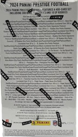 2024 Panini Prestige Football Trading Cards Blaster Box