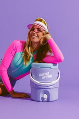 Igloo 2-Gallon Retro Party Water Jug Cooler, Lilac Breeze