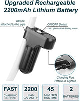 innhom Portable Shower Camping Shower Outdoor Camp Shower Pump, Electric Rechargeable Portable Camping Shower, Powered by Rechargeable Battery