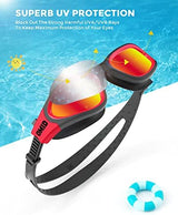 OMID Kids Swim Goggles, P2mini Polarized Swimming Goggles Comfortable for Age 6-14