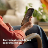 New 2025 ecobee Smart Thermostat Essential - Energy Star Certified programmable Wi-Fi Thermostat - Works with Siri, Alexa, and Google Assistant