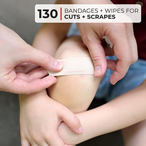 First Aid Kit – 291 Pieces of First Aid Supplies | Hospital Grade Medical Supplies for Emergency and Survival Situations | Ideal for Car, Trucks, Camping, Hiking, Travel, Office, Sports, Pets, Hunting, Home