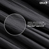 ENO SingleNest Hammock - Lightweight, 1 Person Portable Hammock - for Camping, Hiking, Backpacking, Travel, a Festival, or The Beach - Black/Charcoal