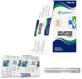 Painless Splinter Removal Kit - 3 Pack | Quick & Easy Splinter Out | Essential First Aid for Home, Travel, Camping, Hiking, Woodworking, DIY & Outdoor Adventures | No Tweezers Needed