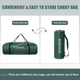 Self Inflating Sleeping Pad with Electric Pump, 3.14" Ultra-Thick Memory Foam Sleeping Mats for Camping,Easy Inflate&Deflate,9.5 R-Value Insulated Camping Mattress Pad with Pillow for Car Travel Tent