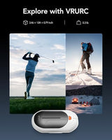 Camping Hand Warmers,VRURC Portable Hand Warmer,Hand Warmers Rechargeable 2 Pack,3000mAh Electric Portable Pocket Heater, Electric Hand Warmers for Hunting,Golf,Camping,Outdoor,Women Men Gift