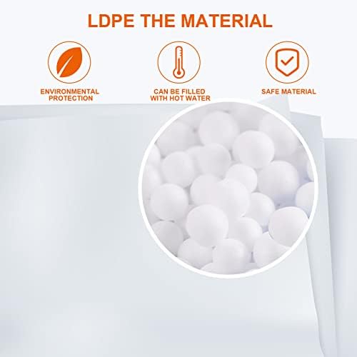 2 Pack 5.3 Gallon Collapsible Water Container with Spigot, Portable Foldable Water Container, Camping Water Storage Jug Tank for Outdoor Sports Camping Hiking Emergency