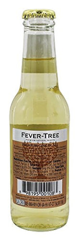 Fever-Tree Ginger Ale - Premium Quality Mixer - Refreshing Beverage for Cocktails & Mocktails. Naturally Sourced Ingredients, No Artificial Sweeteners or Colors - 6.8 Fl Oz Bottles - Pack of 24