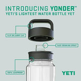 YETI Yonder Water Bottle with Yonder Chug Cap, Lightweight, Leakproof and BPA-Free