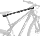 Bike Crossbar Adapter for Bike Rack (32kg/70lbs) - Top Tube Cross-Bar Adjustable - Bicycle Bike Adapter Bar for Low-Step Step-Through Bikes, BMXs, Ladies and Kids Bikes (1 PC)