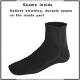 OMGear Water Socks Neoprene Socks Beach Booties 3mm 5mm Anti-Slip Wetsuit Footwear Fin Swim Sand Proof Socks