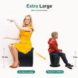 Upgrade XL Portable Toilet for Adults, Extra Large Portable Travel Floding Toilet, Camping Tall Toilets with Lid for Adults and Kids Compact Potty for Car,Hiking,Beach and Camping