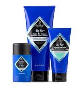 Jack Black Big Sir Body Collection Set for Men – Marine Accord & Amber – Dual-Purpose Mens Body Wash, Pit Boss Mens Deodorant, Mens Body Lotion, Mens Grooming Kit