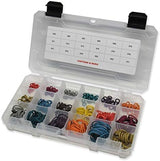 Captain O-Ring Players Kit Large Color Coded Master Paintball Oring Kit - 18 Sizes 360 Orings (Most Common o-Ring Sizes for Paintball Markers and Equipment)