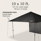 Coleman Oasis Lite Pop-Up Canopy Tent with Side Wall Attachment, 10x10ft Portable Shelter with Easy Setup & Takedown, Wheeled Carry Bag Included