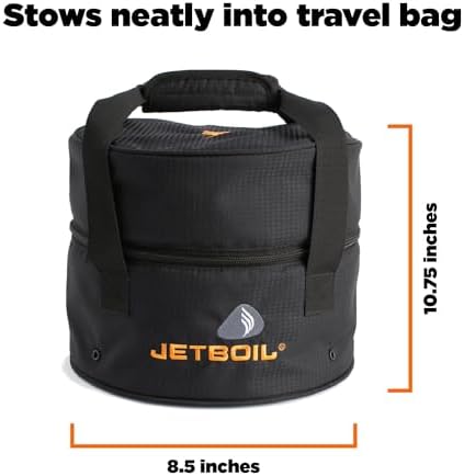 Jetboil Genesis Basecamp Backpacking and Camping Stove Cooking System with Camping Cookware