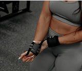 Gymreapers Weightlifting Wrist Wraps (IPF Approved) 18" Professional Quality Wrist Support with Heavy Duty Thumb Loop - Best Wrap for Powerlifting Competition, Strength Training, Bodybuilding