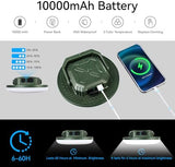 VAVOFO 42W 4000LM LED Camping Lantern Rechargeable, 10,000mAh Power Bank, 3 Lighting Modes, IP65 Waterproof Flashlight , Portable Tent Light with Magnetic Base for Emergencies & Holiday Fun