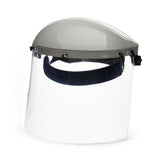 Sellstrom 301 Advantage Series Face Shield - Lightweight, High Impact, Unbound, Polycarbonate Window with Protective Crown & Adjustable Ratchet Headgear, for Work, Grinding, Cutting - ANSI Z87.1