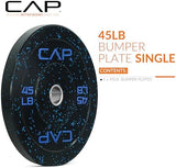 CAP Barbell Rubber Olympic Bumper Plate | Multiple Options/Colors
