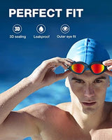 ZIONOR G1 Polarized Swimming Goggles for Unisex Adult Women Anti Fog 100% Anti UV Diving Goggles