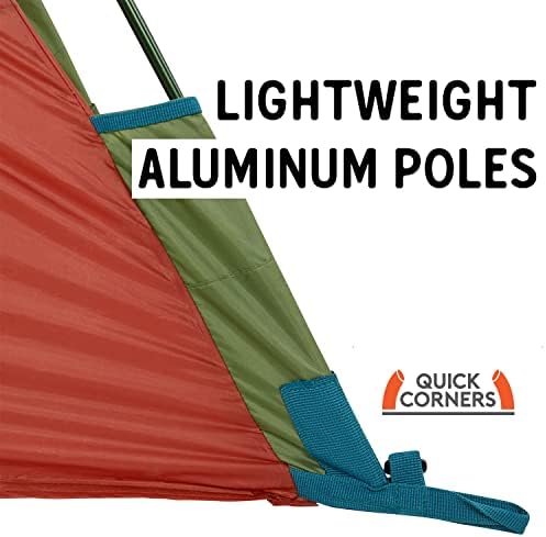 Kelty Tents Kelty Discovery Trail Backpacking Tent, Lightweight and Easy to Setup Backpacking Shelter with 2 Aluminum Poles, Single Door Single Vestibule, Stuff Sack Included