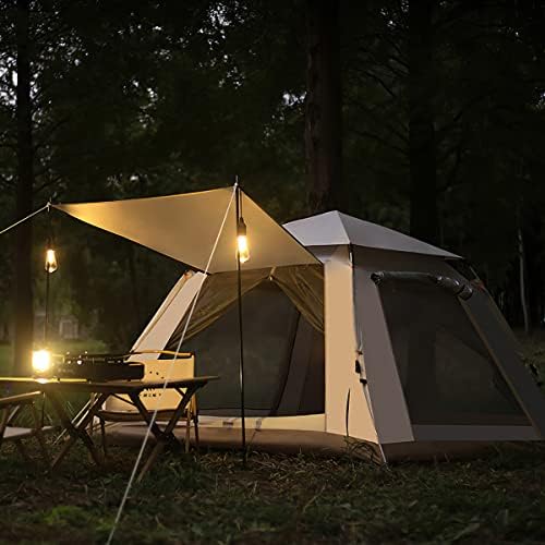 Pop Up Tents for Camping, 2/3/4 Person Camping Tents with Quick Setup Folding Pop Up Style | Backpacking for Hiking, Travel or Beach | Inflatable Tents for Camping