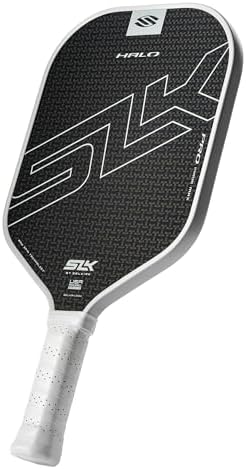 Selkirk Sport SLK Halo Raw Carbon Fiber Pickleball Paddle | Designed in The USA | Choose from The T700 Raw Carbon Fiber Power, The 18k Ultraweave Control, or The Kevlar Linkweave Thermoformed Pro