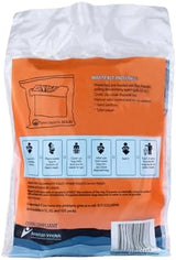 Cleanwaste Original WAG Bag Portable Toilet (12 Pack) - Go Anywhere Kit For Camping, Boating, Travel - NASA Gelling Powder for Poop/Pee