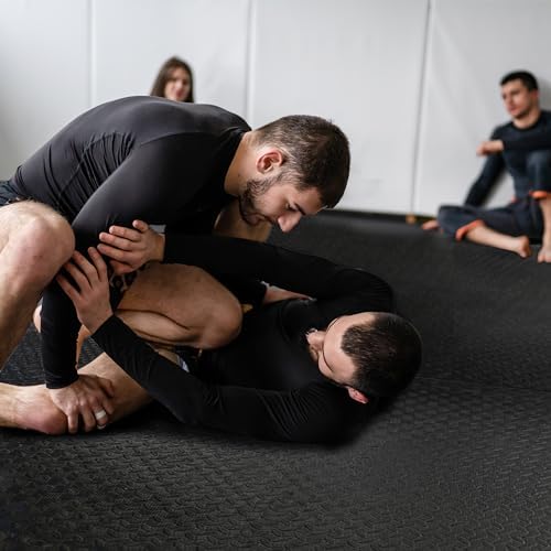 BalanceFrom Puzzle Exercise Mat with EVA Foam Interlocking Tiles for MMA, Exercise, Gymnastics and Home Gym Protective Flooring, Multiple Sizes and Colors