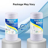 PUREPLUS 5 Micron 10 x 4.5 Whole House String Wound Sediment Filter for Well Water, Replacement Cartridge for 84637, WPX5BB97P, PC10, 355214-45, 355215-45, WP10BB97P, WP5BB97P, 3Pack